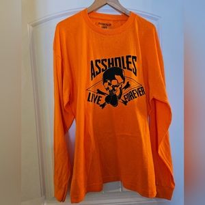 NWOT Assholes Live Forever L/S Tee XXL